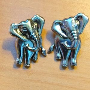 Vintage Avon elephant earrings